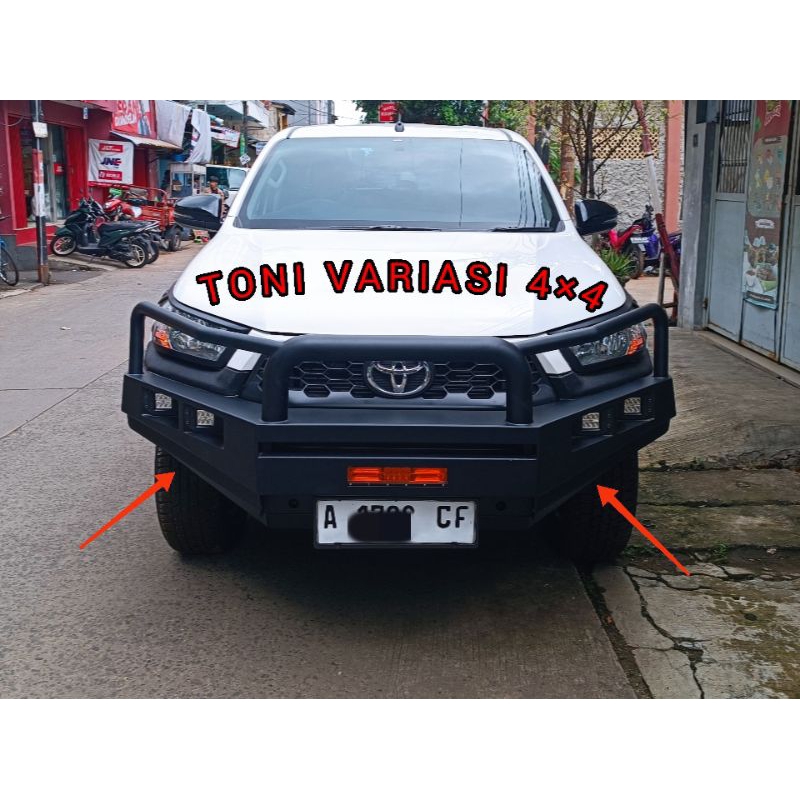 Bemper Bumper Depan Double Cabin Hilux 2024-2025