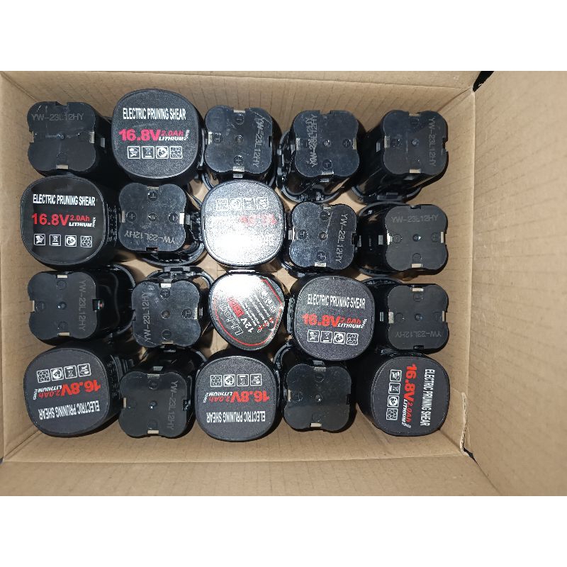Baterai cordless 16v-18v model kotak persegi