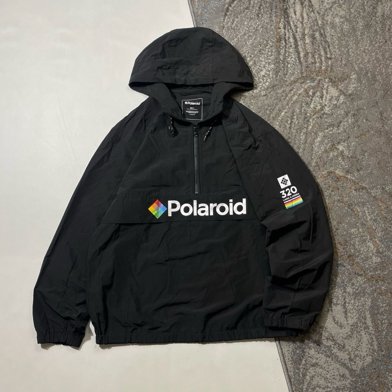 jacket windbreaker cougle polaroid land camera x GU