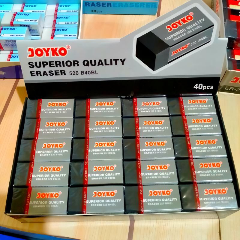

Penghapus pencil/Soft Eraser 526-B40 Premium 1 Pack – Penghapus Lembut Berkualitas Tinggi Original Joyko