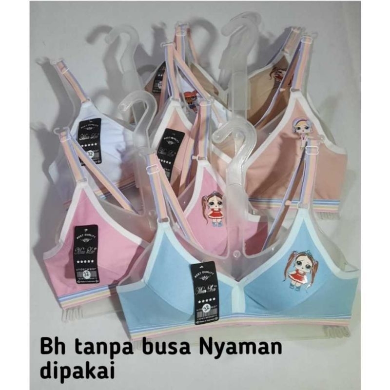 Bh Bra Kutang sport wanita ibu abg remaja kekinian tanpa kawat busa tipis murah enak adem nyaman di 