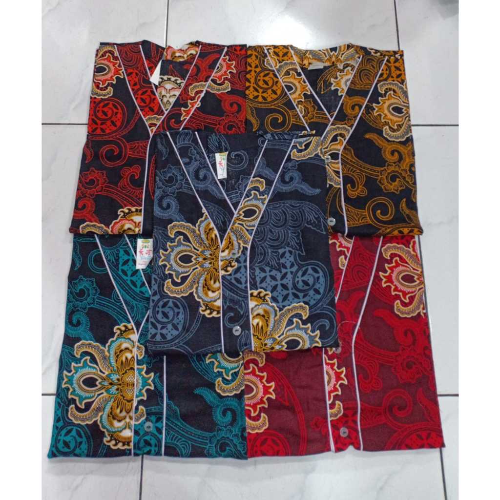 baju tidur batik piyama / baju tidur batik wanita