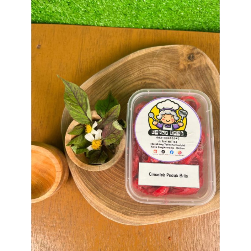

Cincalok Pedak Bilis 100gr - 200gr