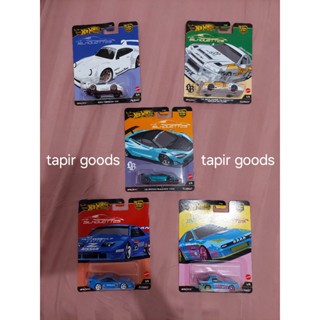 Hot Wheels Premium Silhouette 1 Set - RWB PORSCHE 930 - LB-ER34 SUPER SILHOUETTE NISSAN SKYLINE - LB