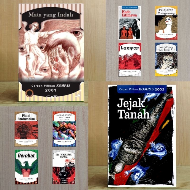 Buku Cerpen Pilihan Kompas 1992,1993,1994,1995,1997,1999