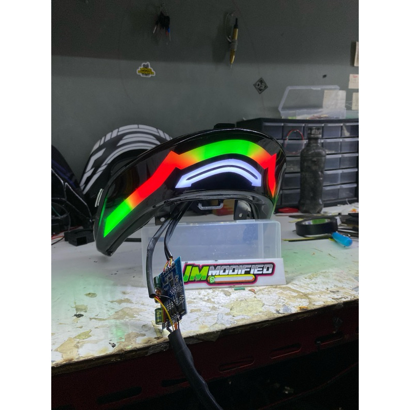 READY Stoplamp Lazy Vario 110 Karbu Lama Mika Custom