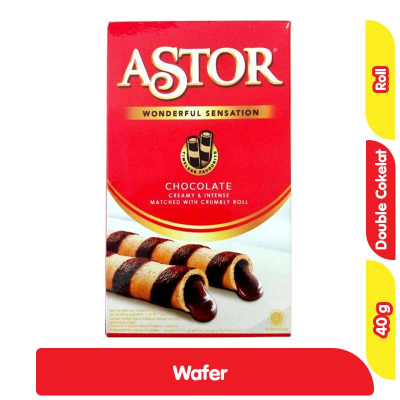 

ASTOR Wafer Stick Double Cokelat 40 g