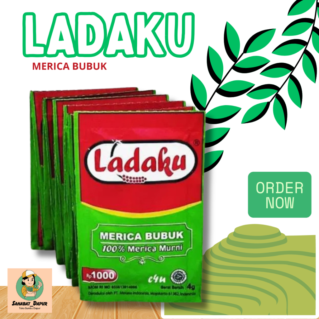 

LADAKU Merica Bubuk 2,5gr (1 renceng 12 Sachet)