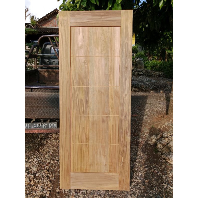 daun pintu kayu jati