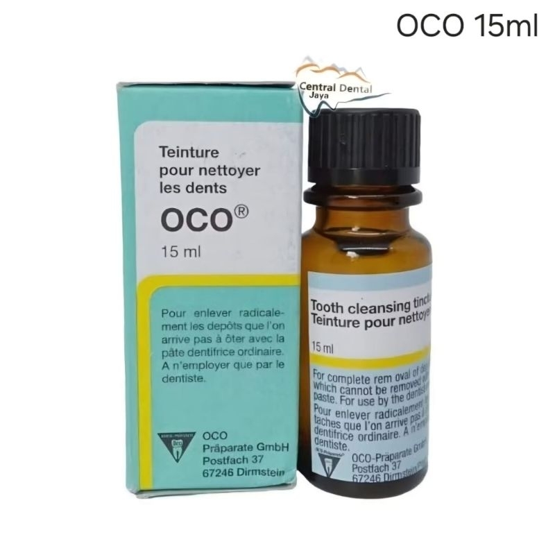 OCO 15ml ORIGINAL Tooth Stain Remover / Pembersih Karang Gigi / Tooth Cleansing Tincture / Teeth Ste