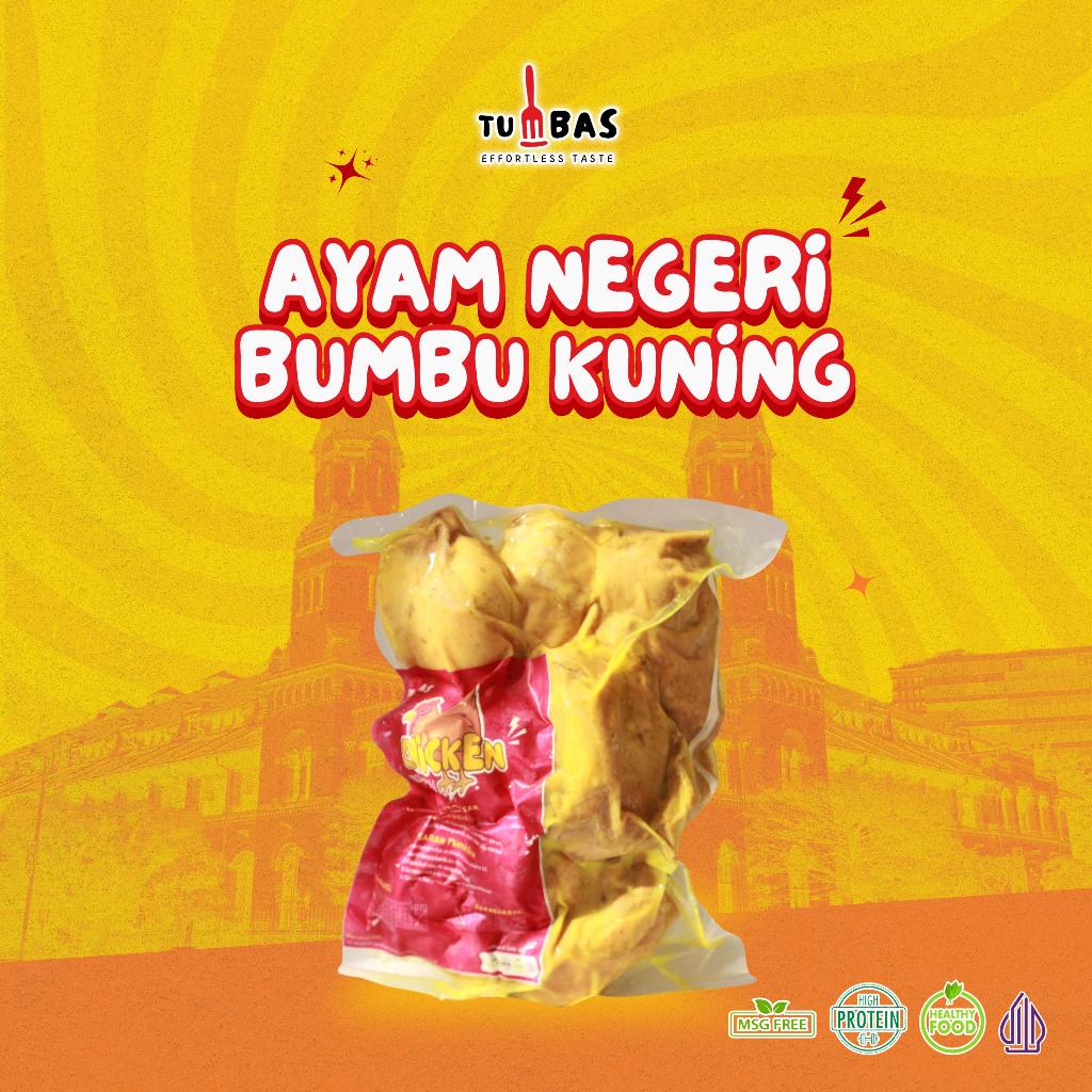 

Ayam Negeri Bumbu Kuning | Siap Goreng