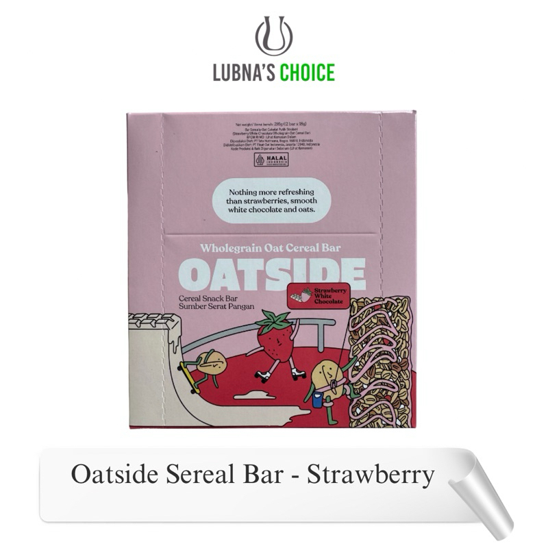 

1 Box - Oatside Sereal Bar Starwberry