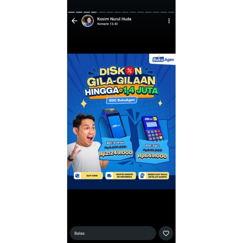 EDC android bukuwarung