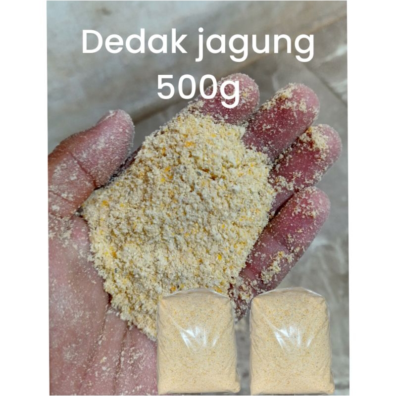 dedak jagung/jagung halus pakan ternak 500g