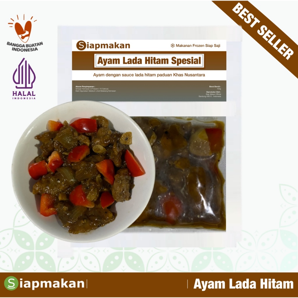 

Ayam Lada hitam Spesial Siap Makan