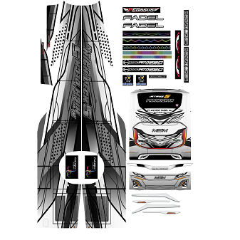 stiker miniatur bis + cutting A4 grand pegasus - fadel