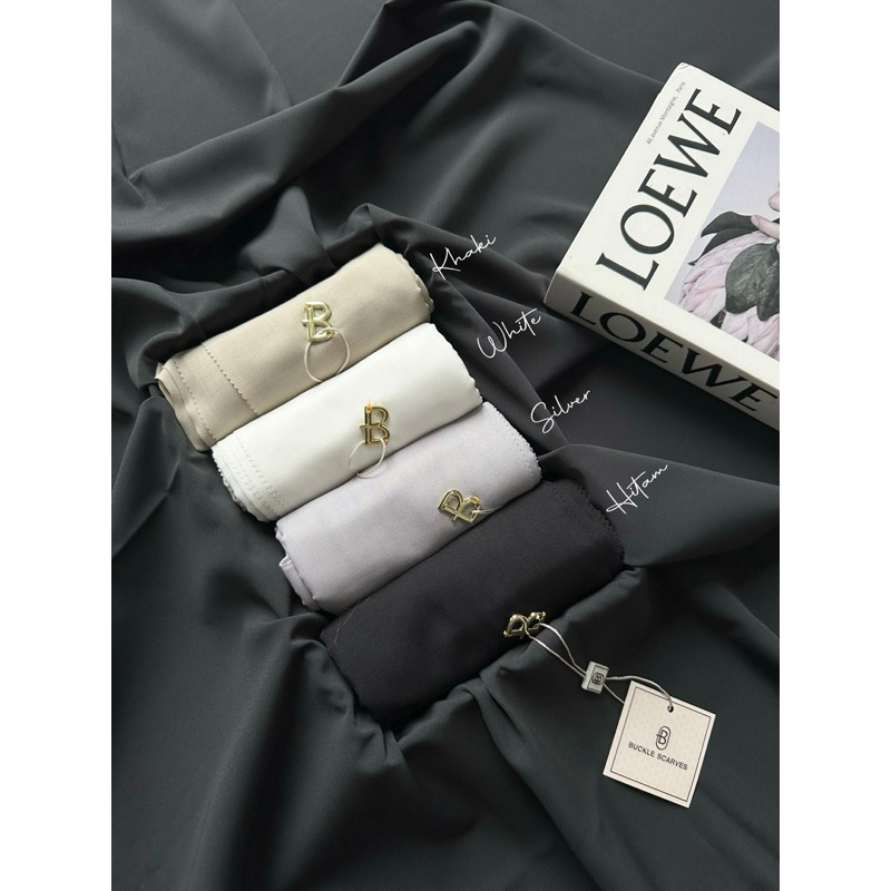 BUCKLE SCRAVES POUCH - segi empat buckle pouch - Buckle pouch scraves - Buckle scraves pouch - segi 