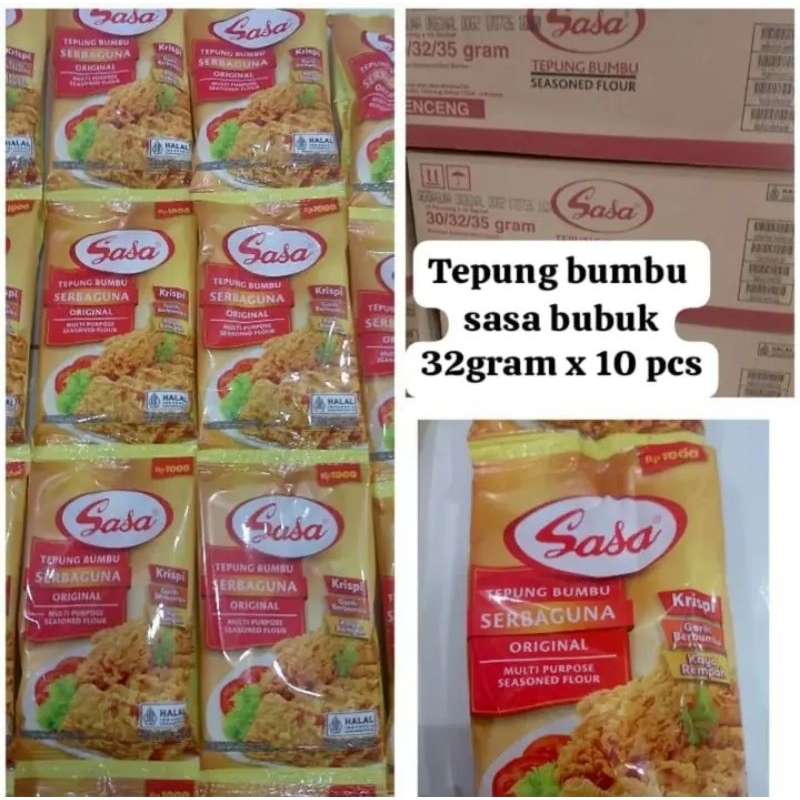 

20 PCS TEPUNG BUMBU SASA SERBAGUNA