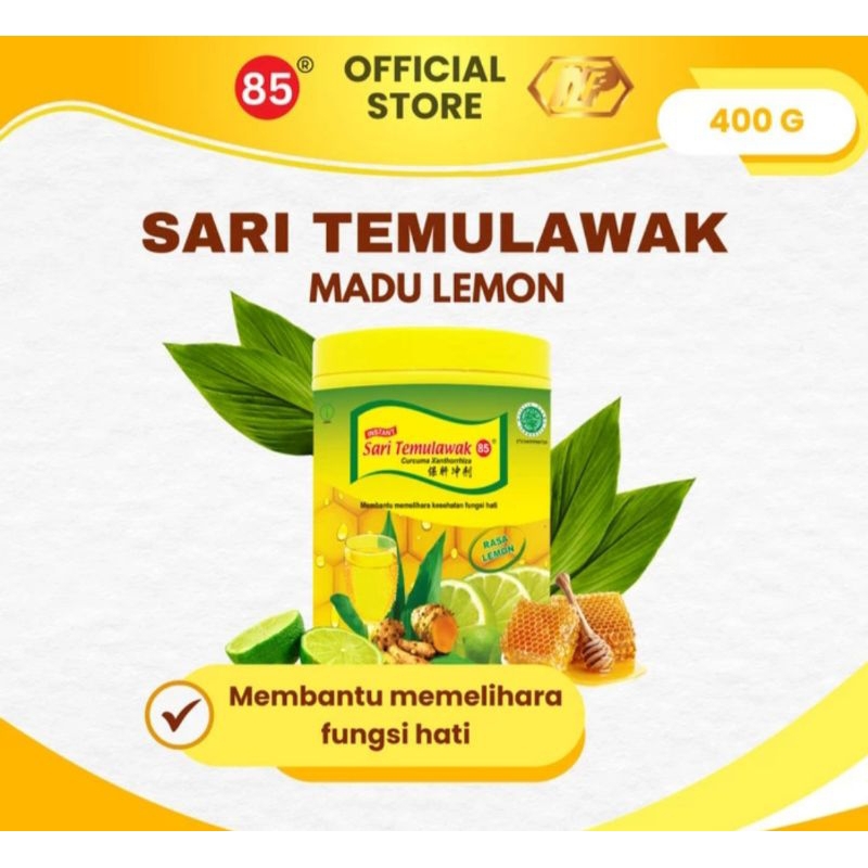 

DELI 85 SARI TEMULAWAK MADU LEMON 85 TOPLES