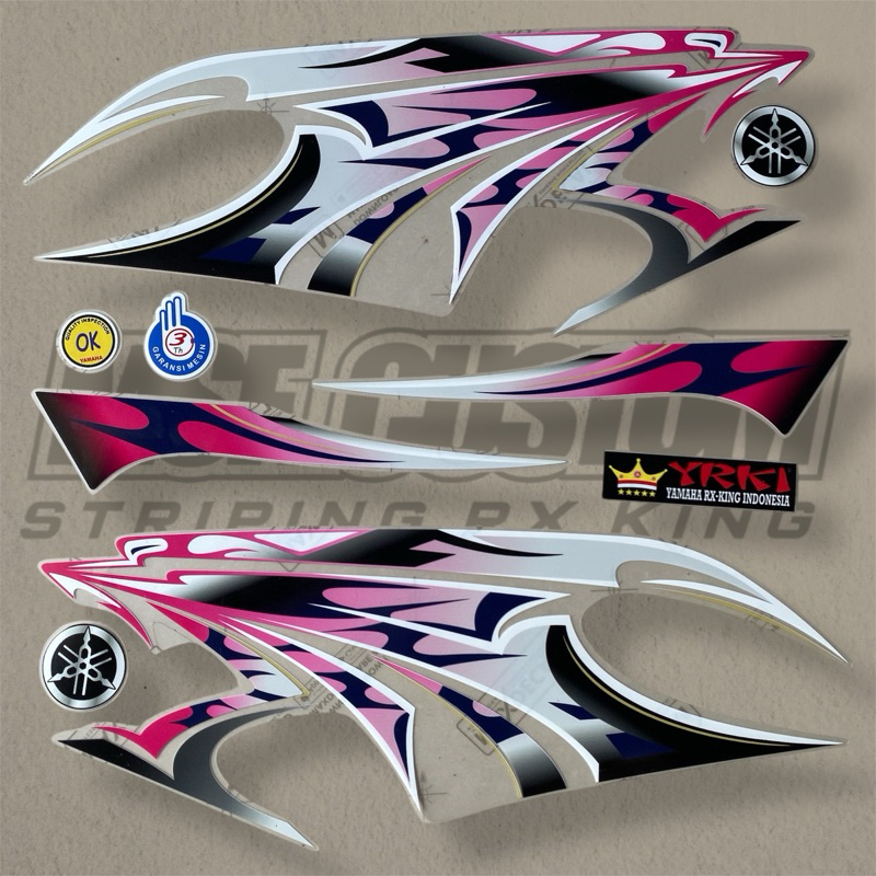 Striping Rx King Transparan || Striping Rx King 2006