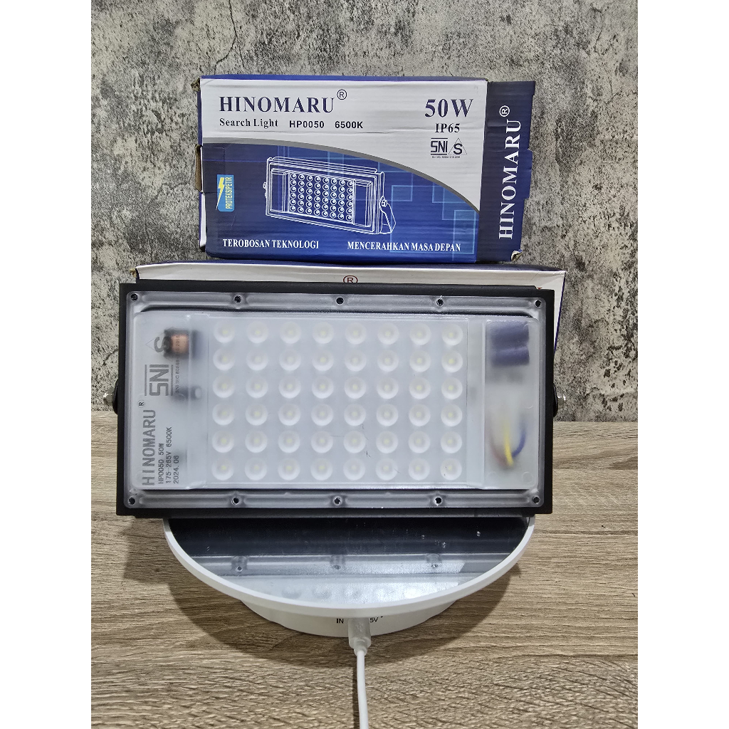 HINOMARU LAMPU SOROT LED SLIM 50W 100W / LAMPU TEMBAK 50W 100W