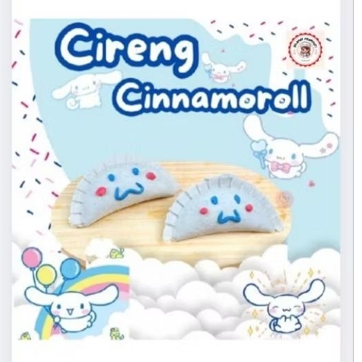 

1 Pack Isi 2 Cireng Cinamoroll isian Keju LeLeh Gurih Food Frozen