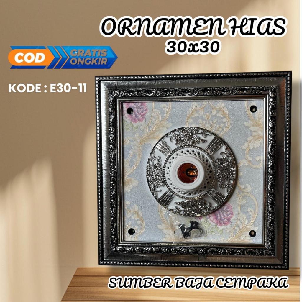 VICON FITING HIAS BESAR ORNAMEN LAMPU PLAFON PVC GYPSUM