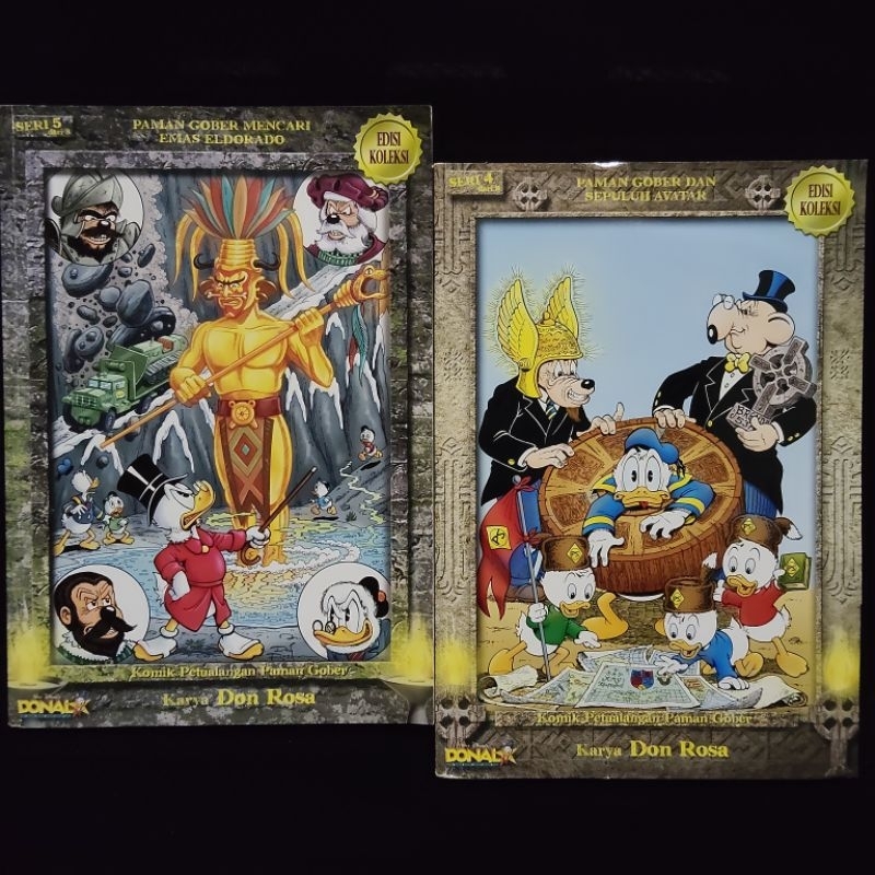 Buku Original • Komik Petualangan Paman Gober Edisi Koleksi - Paman Gober Mencari Emas - Paman Gober