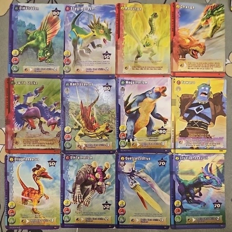 Kartu Game Jadul Dino Duel Masters