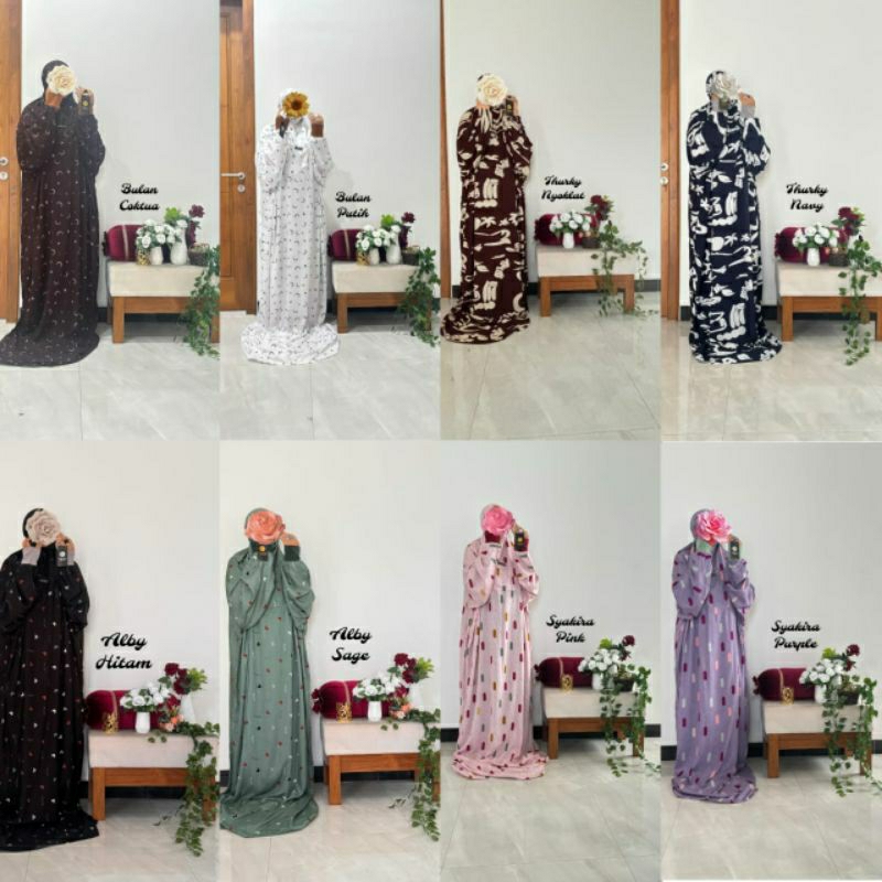 Mukena Motif Terusan Yabasmah