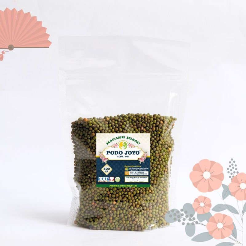 

Kacang Hijau Kulit Podo Joyo 500GR (Grade A)