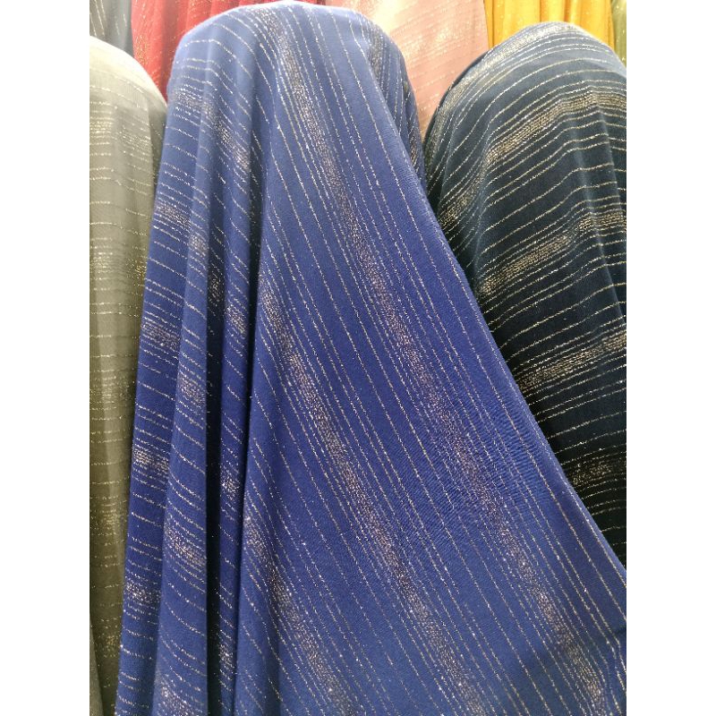 Bahan / kain Spandek Gliter Sreats gliter