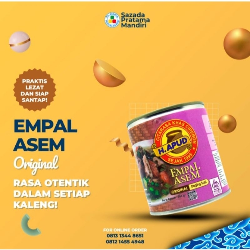 

Empal asem siap saji khas Cirebon