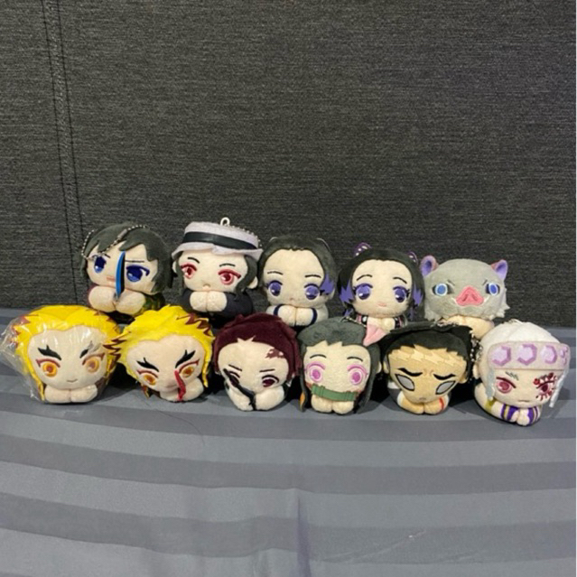 OFFICIAL PLUSHIE plush Hugchara Demon Slayer DS KNY Kimetsu No Yaiba Tanjiro Giyu Muzan Shinobu Inos