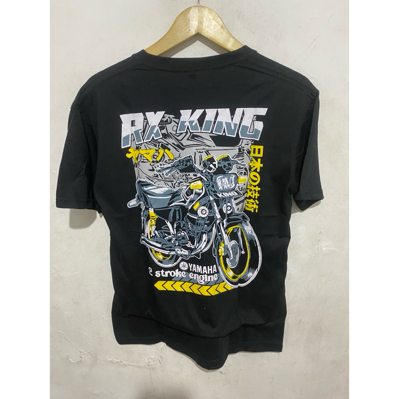 Kaos Pria/T-shirt Pria yamaha RX KING klasik Distro