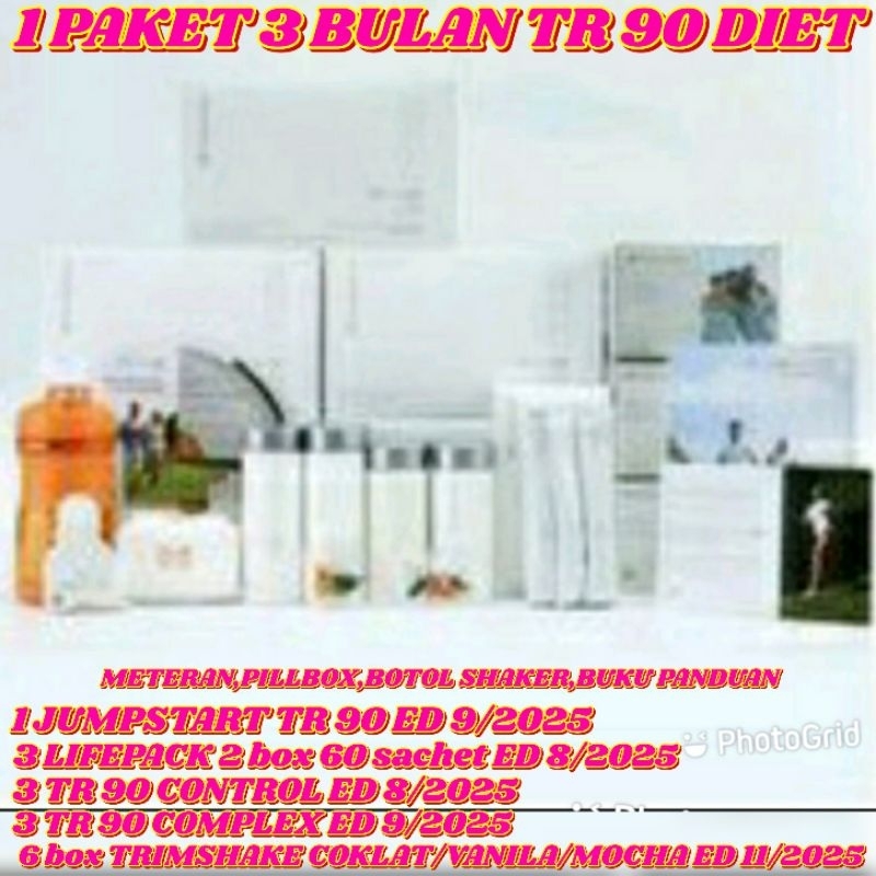 TR 90 paket 3 bln COKLAT/VANILA/MOCHA LENGKAP JUMPSTART COKLAT/VANILA/MOCHA TR90 3 bln