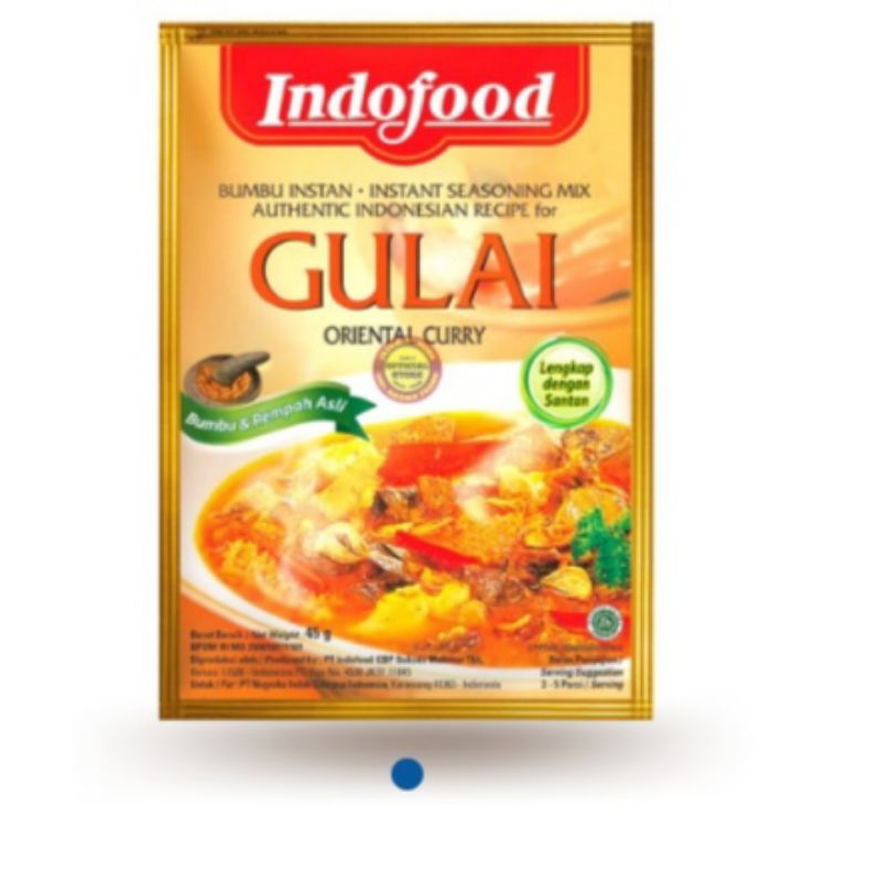 

Indofood Bumbu Racik Instan Gulai 45 gr