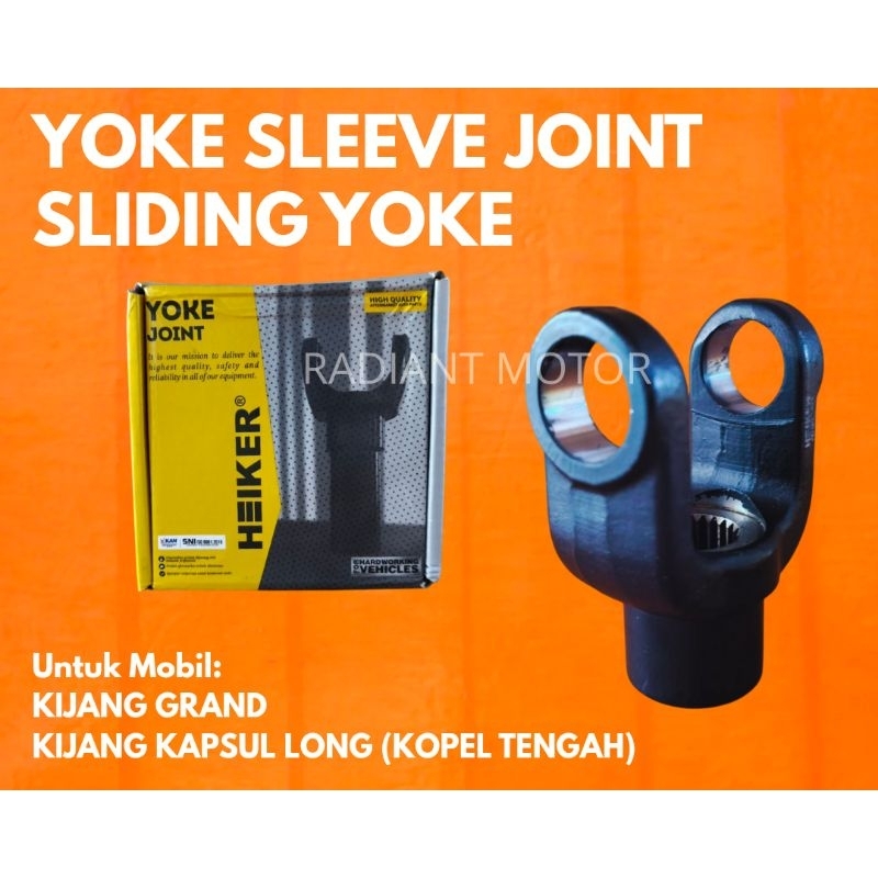 Universal Cross Joint Sliding Yoke / Yoke Sleeve Joint Heiker | Kijang Grand & Kijang Kapsul Long (K