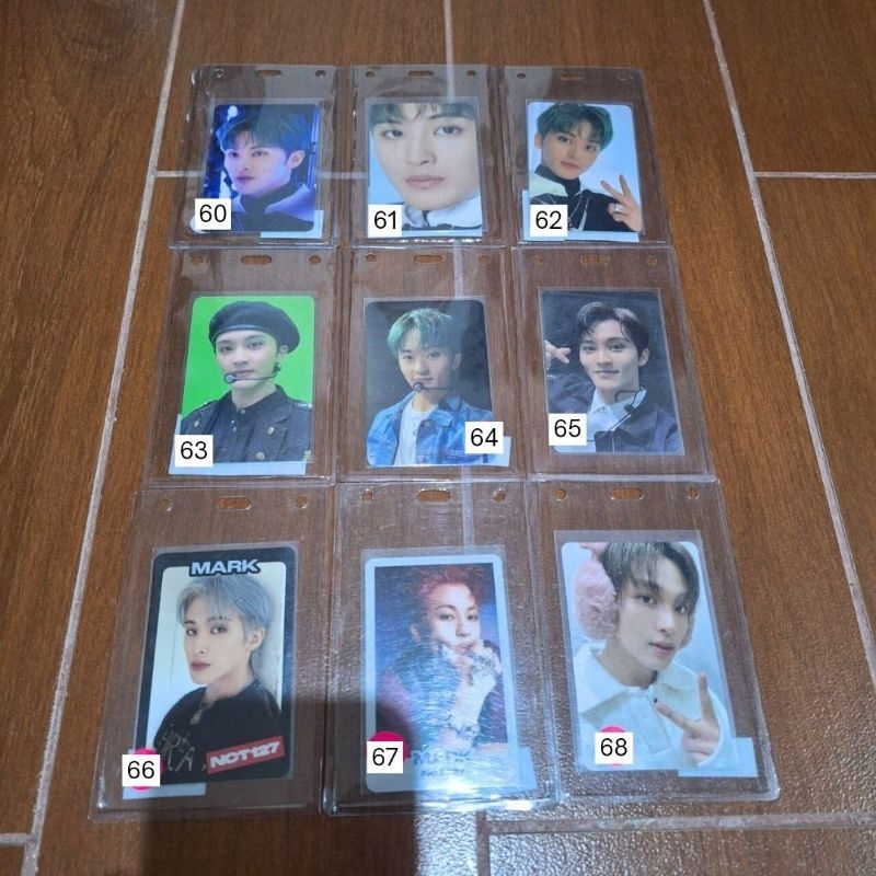 [60-68] PHOTOCARD NCT 127 OFFICIAL / PC NCT127 OFC / MARK HAECHAN / PINK CHRISTMAS / AYYO / 2BADDIES