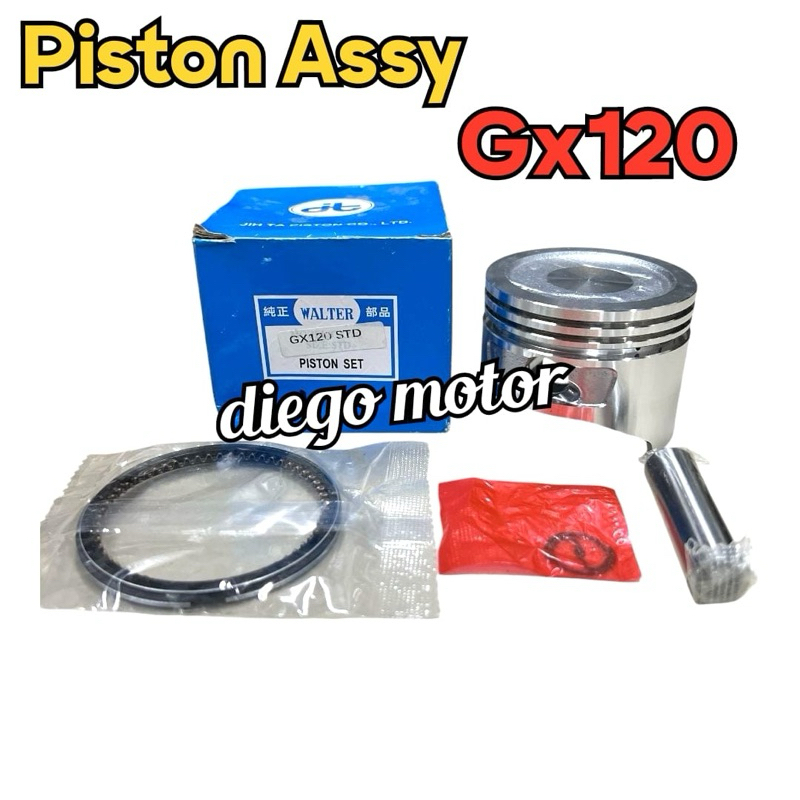 GX120 Piston seher komplit ring mesin penggerak honda 3,5hp