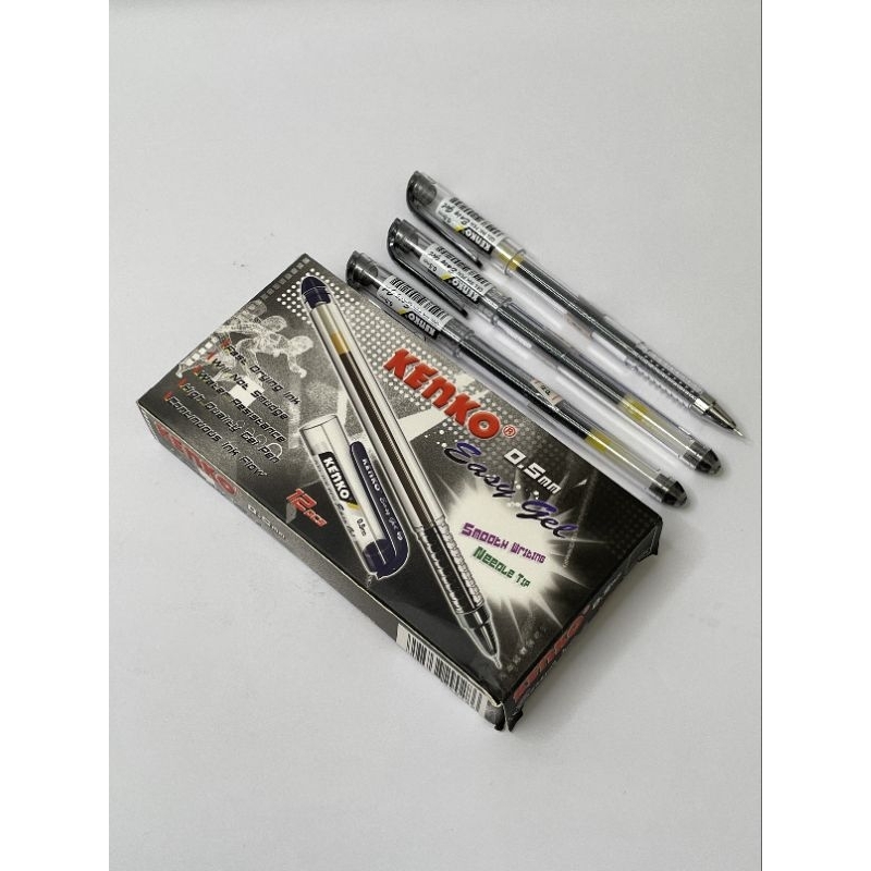 

Pulpen KENKO EASY GEL 0,5mm hitam satuan