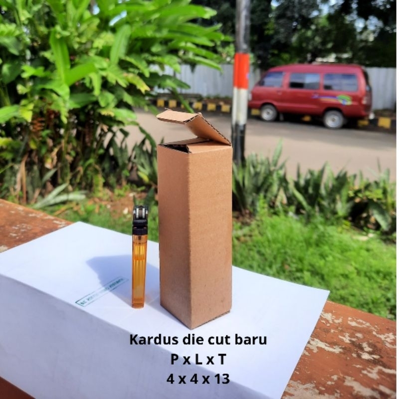 

kardus baru die cut 4 x 4 x 13 kardus kemasan kardus packing