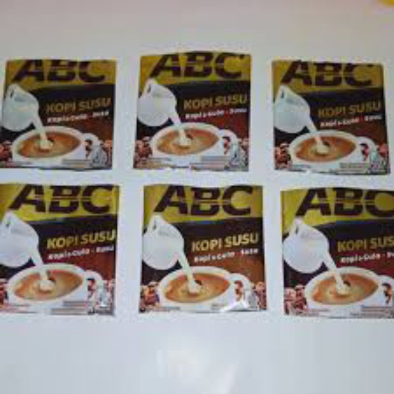 

Bungkus kopi ABC susu untuk bahan kerajinan per 50 pcs
