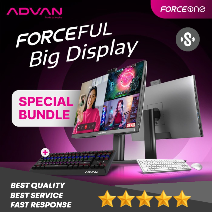 ADVAN FORCE ONEPC ALL IN ONE PC AMD RYZEN 5 6600H 8GB/512GB Windows 11
