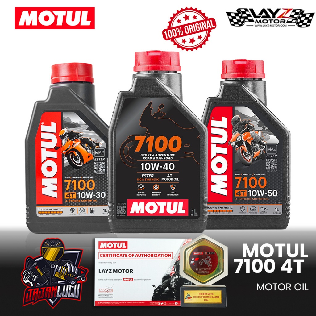 Oli Sepeda Motor Motul 7100