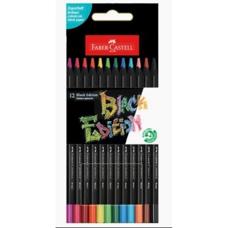 

Faber-Castell Black Edition 12 Pensil warna