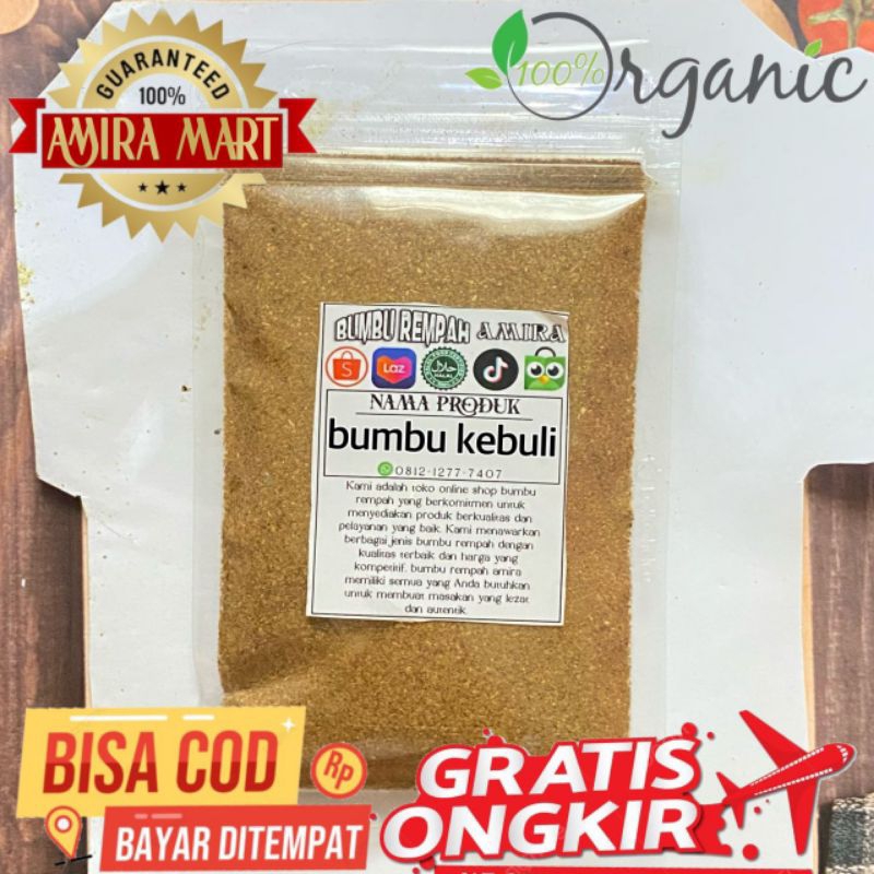 

Bumbu Nasi kebuli khas Arab bisa untuk 2 liter beras
