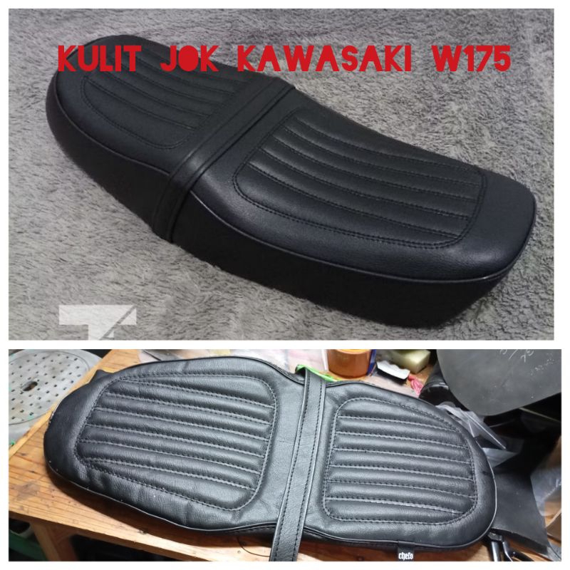 kulit jok kawasaki w175