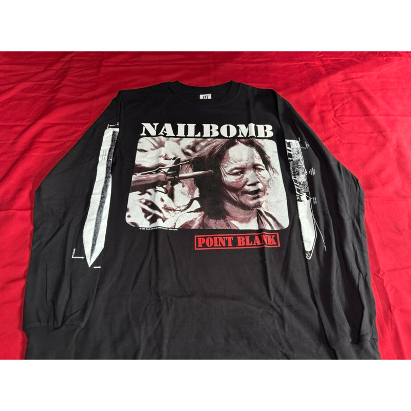 NAILBOMB point blank- LONGSLEEVE
