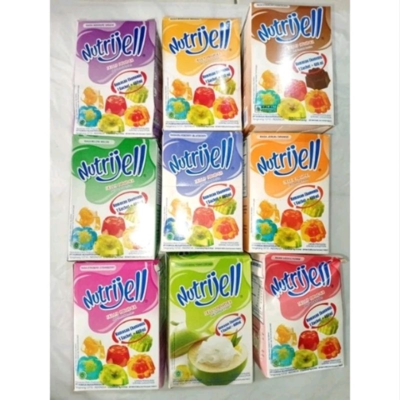 

Nutrijell Jelly Aneka Rasa per 5 pcs